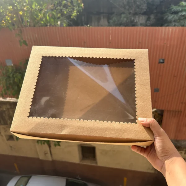 BROWNIE BOX FOR 12PCS (PACK OF 10PCS)