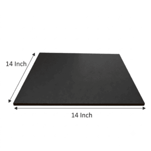 14inch black square