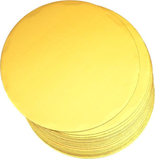 Cake Board/Cake Base/Cake Mold/Cake Tray for Restaurants, 14inch, Gold (10Pcs Pack)