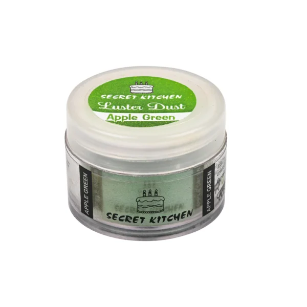 Bake Haven Apple Green Luster Dust Powder