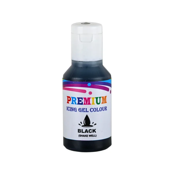 Bake Haven Black Premium Gel Colour