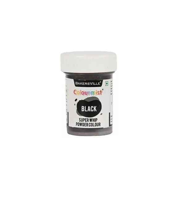 Colourmist Black Super Whip Powder Colour 3gm
