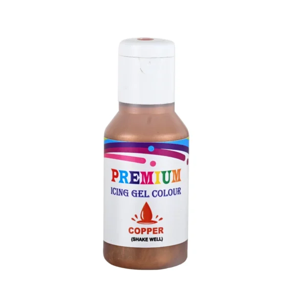 Bake Haven Copper Premium Gel Colour