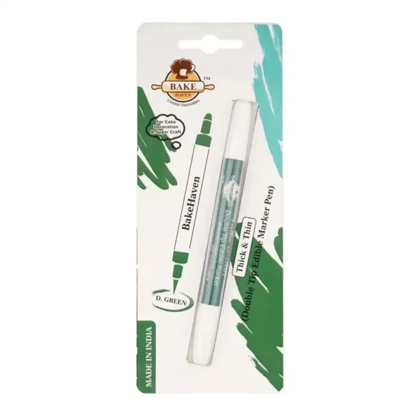 Bake Haven Dark Green Edible Marker