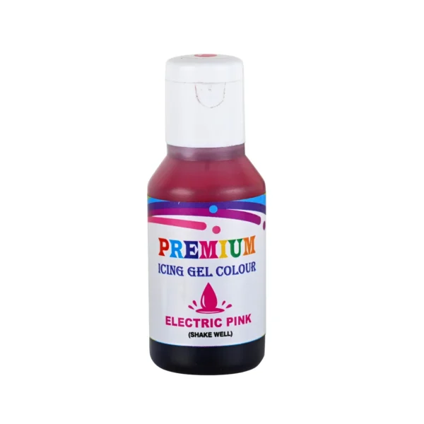 Bake Haven Electric Pink Premium Gel Colour