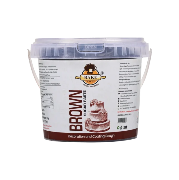 Bake Haven Brown Fondant 1kg