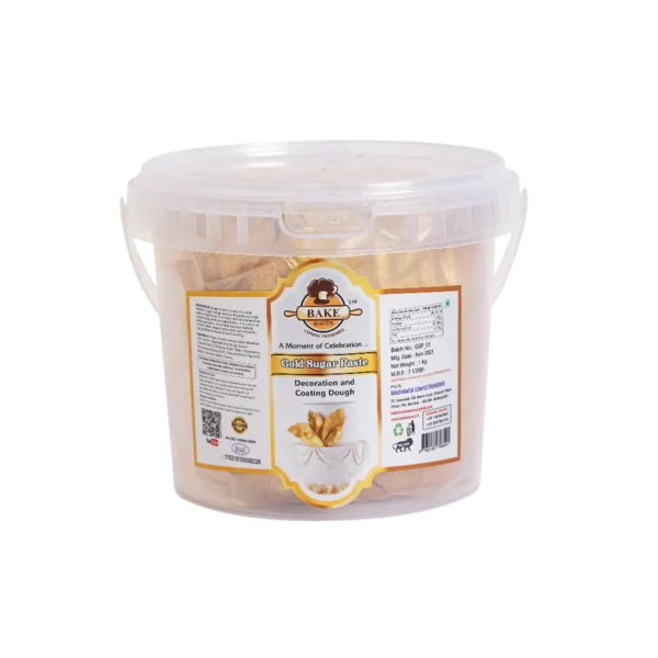 Bake Haven Metallic Gold Fondant 1kg