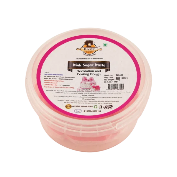 Bake Haven Pink Fondant 200gm