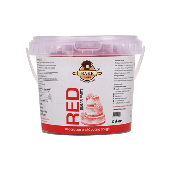 Bake Haven Red Fondant 1kg