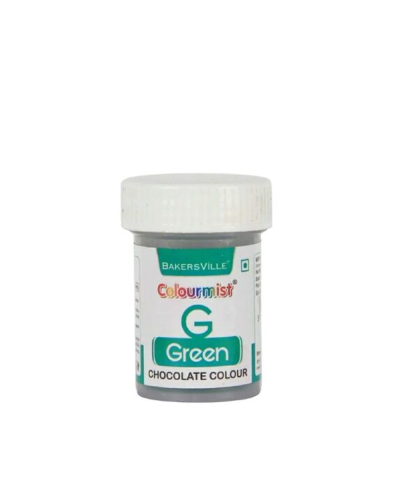 Colourmist Green Chocolate Powder Colour 3gm