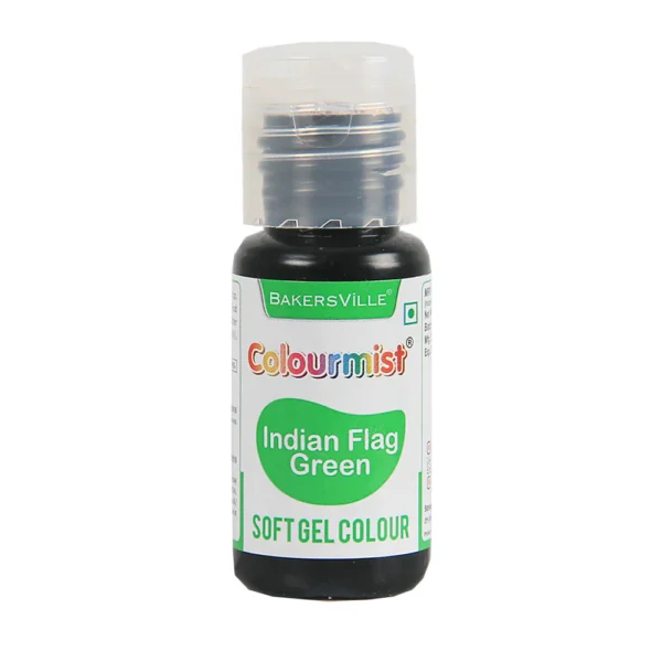 Colourmist Indian Flag Green Soft Gel Colour 20gm