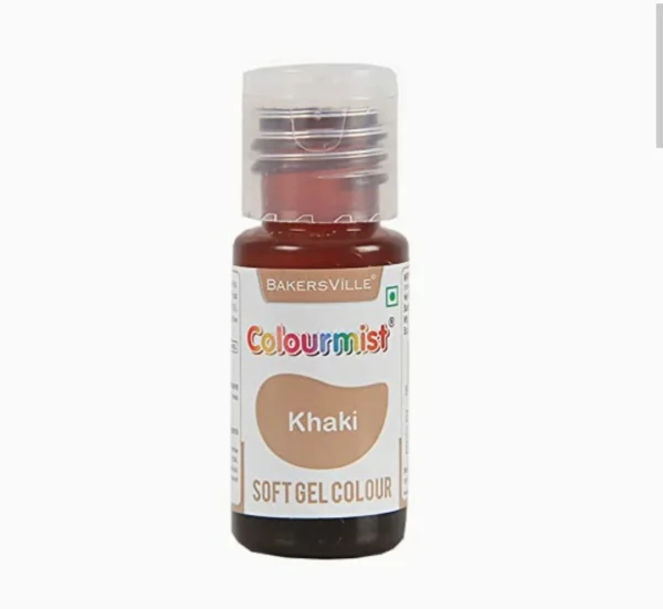 Colourmist Khaki Soft Gel Colour 20gm