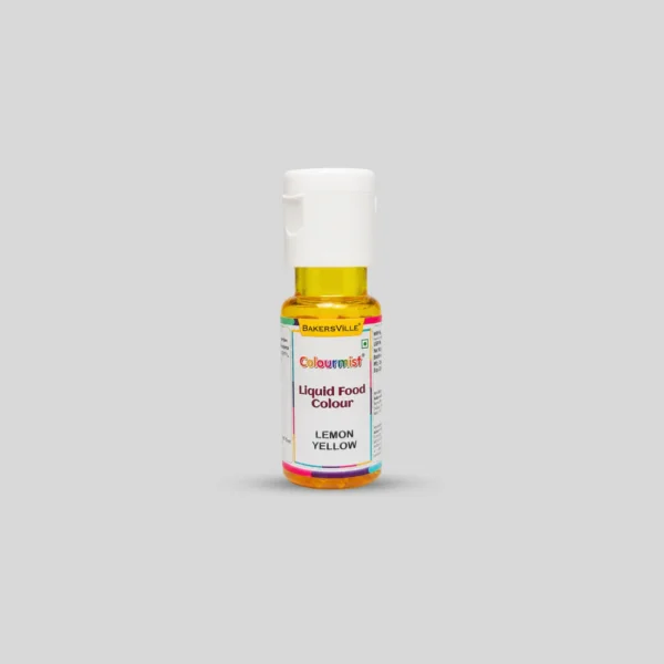 Colourmist Lemon Yellow Liquid Food Colour 20ml