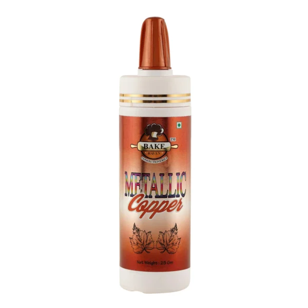 Bake Haven Metallic Copper Spray Powder Colour (25g)