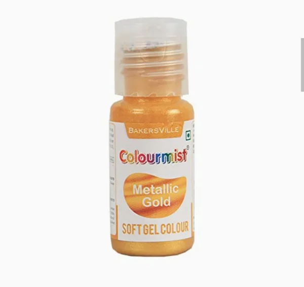 Colourmist Metallic Gold Soft Gel Colour 20gm