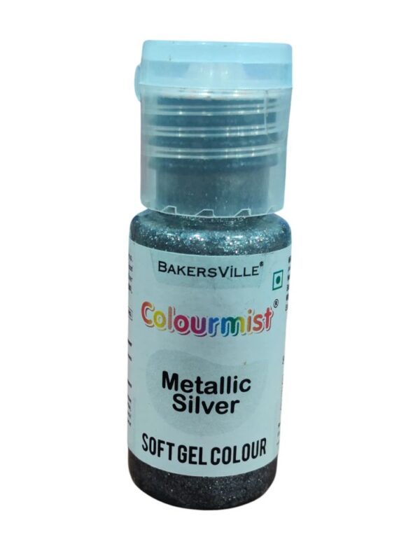 Colourmist Metallic Silver Soft Gel Colour 20gm