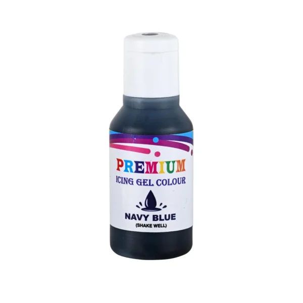 Bake Haven Navy Blue Premium Gel Colour