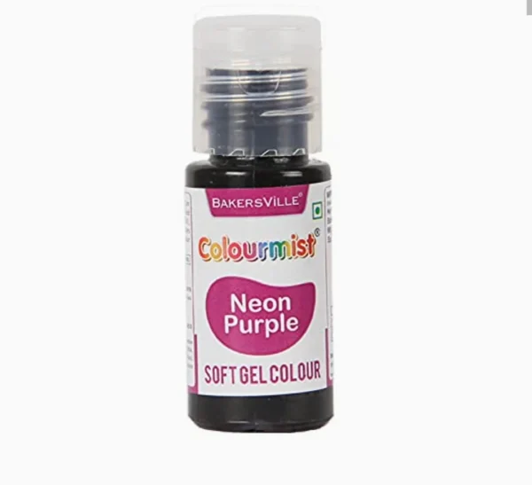 Colourmist Neon Purple Soft Gel Colour 20gm