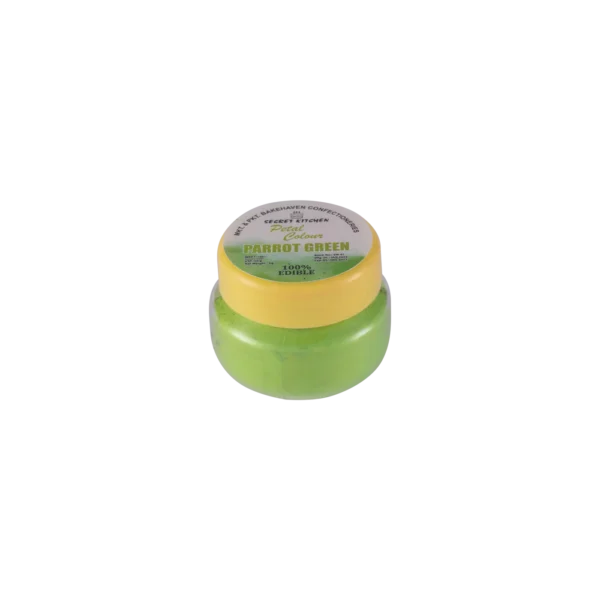 Bake Haven Parrot Green Petal Dust Powder