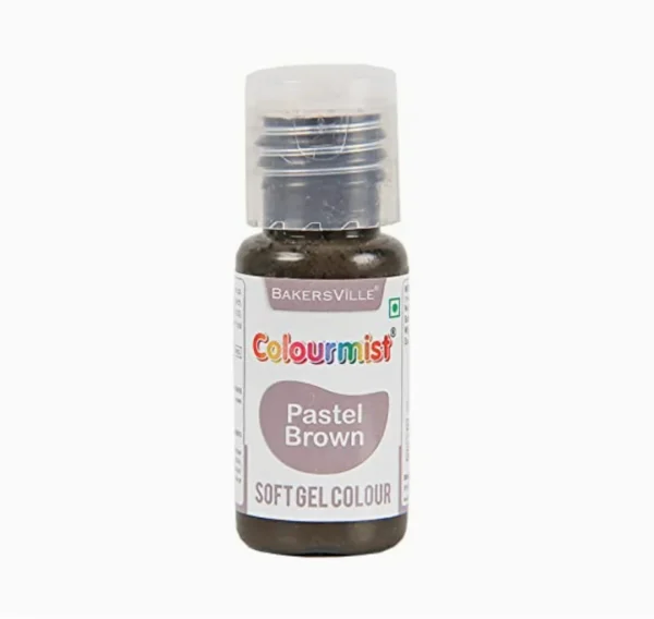 Colourmist Pastel Brown Soft Gel Colour 20gm