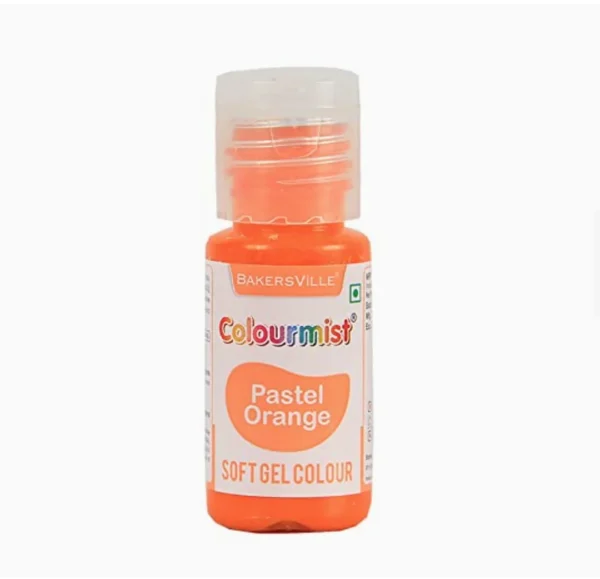 Colourmist Pastel Orange Soft Gel Colour 20gm
