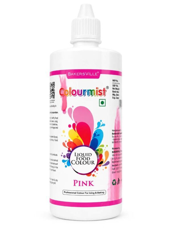 Colourmist Pink Liquid Food Colour 500ml