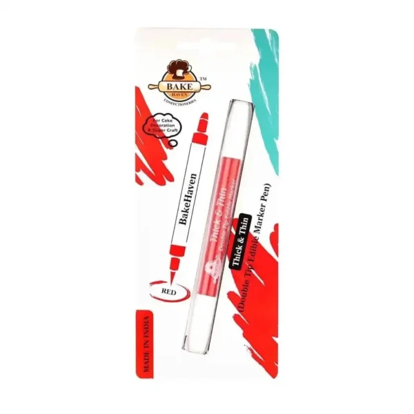 Bake Haven Red Edible Marker