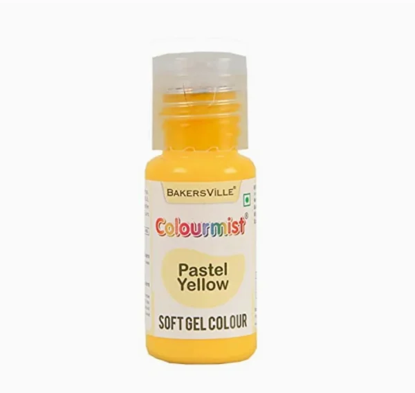 Colourmist Rose Yellow Soft Gel Colour 20gm
