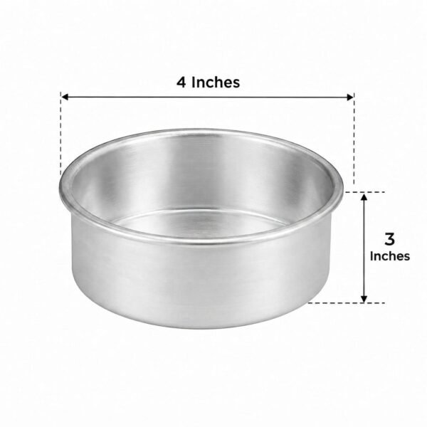 Cake Mould/Cake Pan/Cake Tray  (4Inch x 3Inch Round)