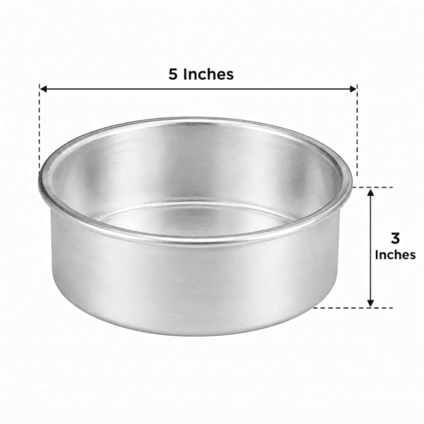 Cake Mould/Cake Pan/Cake Tray  (5Inch x 3Inch Round)