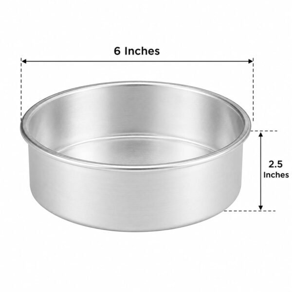 Cake Mould/Cake Pan/Cake Tray  (6Inch x 2.5Inch Round)