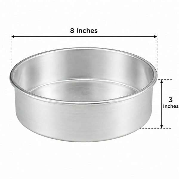 Cake Mould/Cake Pan/Cake Tray  (8Inch x 3Inch Round)