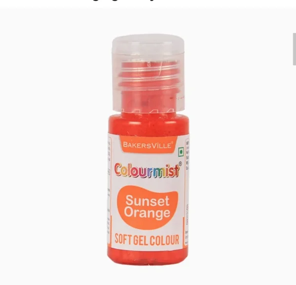 Colourmist Sunset Orange Soft Gel Colour 20gm
