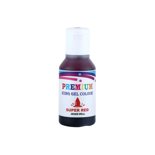 Bake Haven Super Red Premium Gel Colour