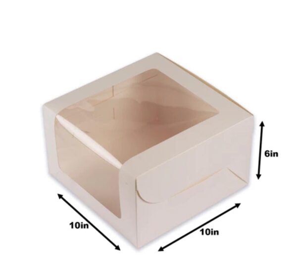 Tall Window Cake Box for 1 kg (Pack of 5)