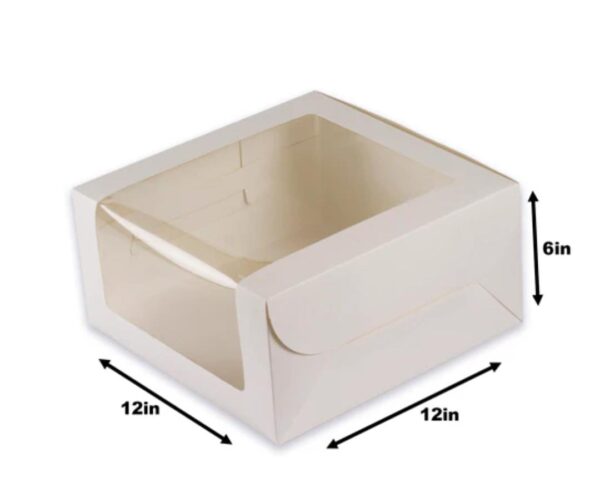 Tall Window Cake Box for 2 kg (Pack of 5)