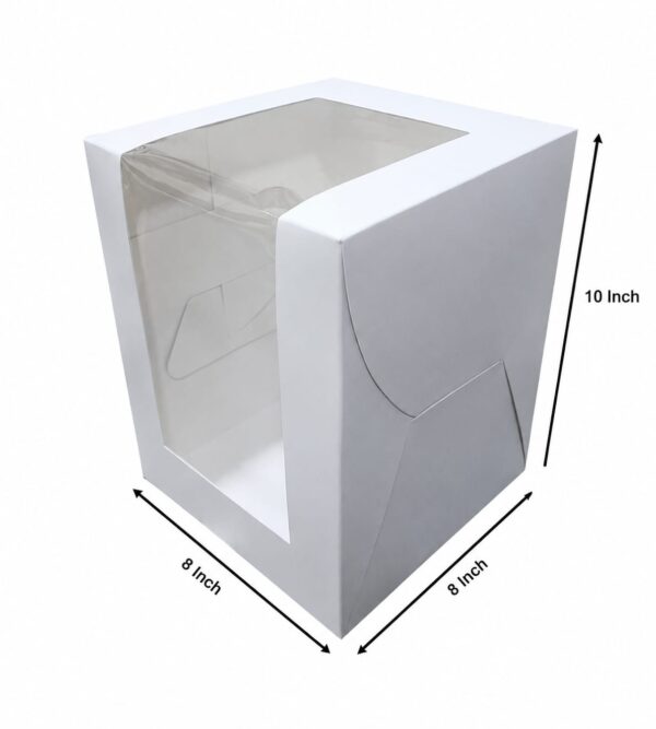 Tall Window Cake Box for 1/2 kg (Pack of 5)