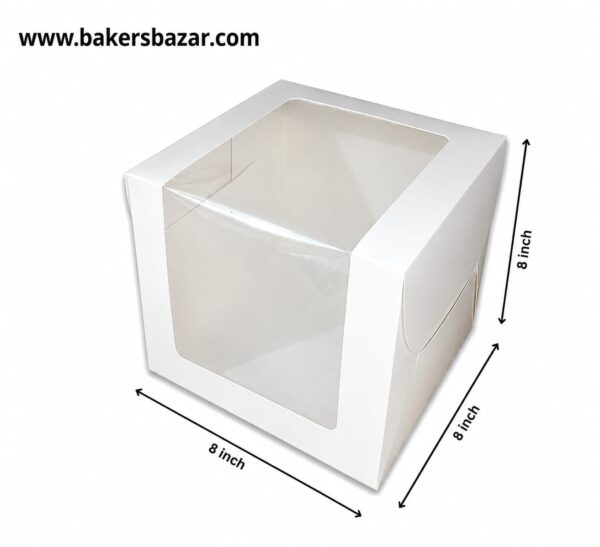 Tall Window Cake Box for 1/2 kg (Pack of 10)