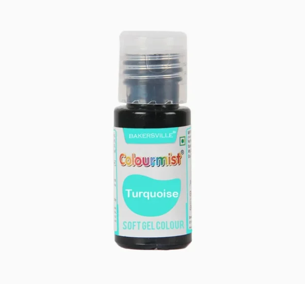 Colourmist Turquoise Soft Gel Colour 20gm