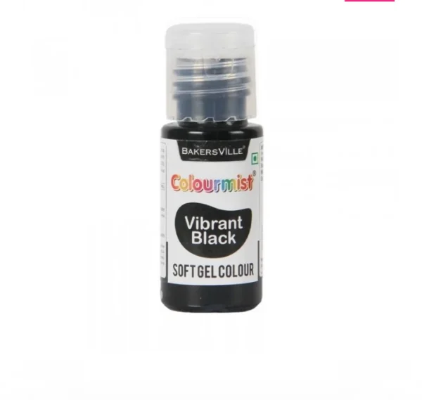 Colourmist Vibrant Black Soft Gel Colour 20gm