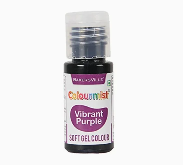 Colourmist Vibrant Purple Soft Gel Colour 20gm
