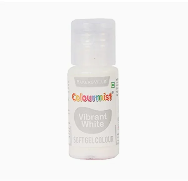Colourmist Vibrant White Soft Gel Colour 20gm