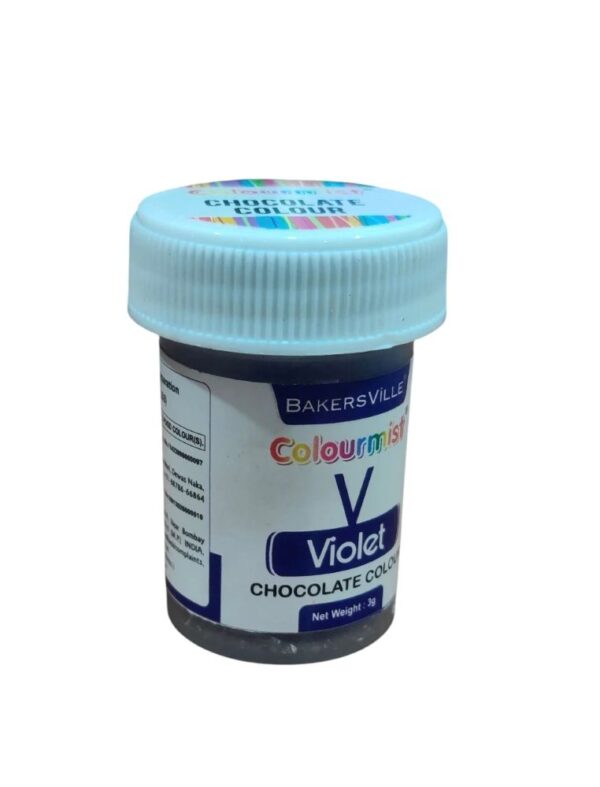 Colourmist Violet Chocolate Powder Colour 3gm