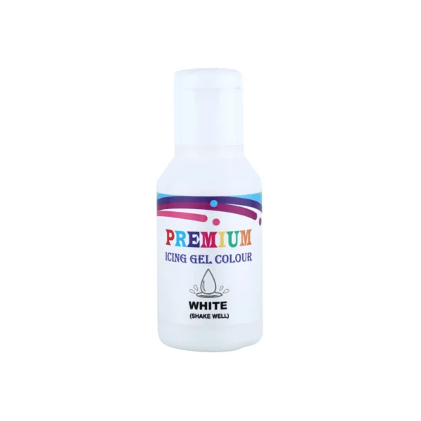 Bake Haven White Premium Gel Colour