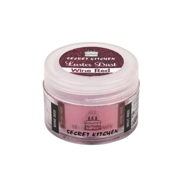 Bake Haven Wine Red Luster Dust Powder