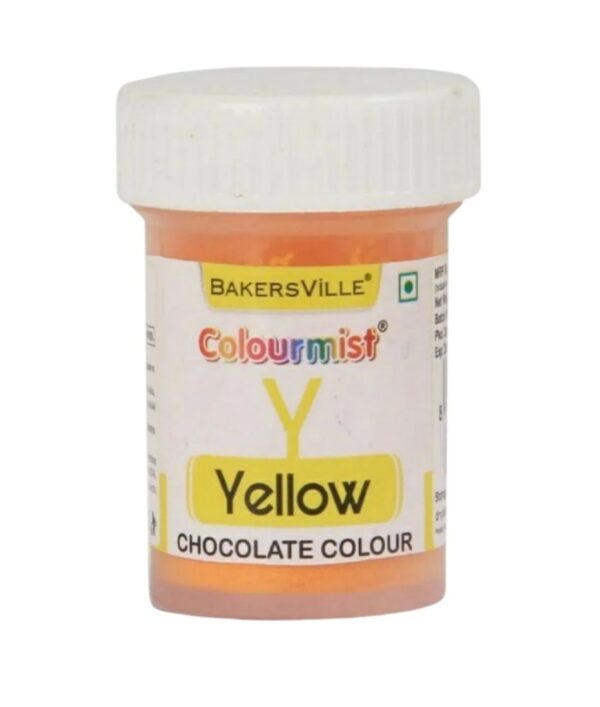 Colourmist Yellow Chocolate Powder Colour 3gm